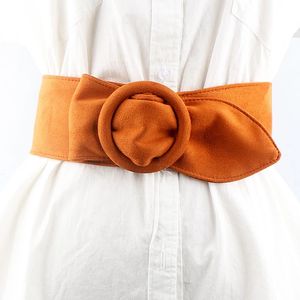 Sabuk Wanita Elegan Bahan Beludru Lembut Berkualitas Tinggi, Sabuk Pinggang Mewah Bahan Suede - Product Image 1