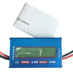 DC Power Analyser Watt Volt Amp Meter 12V 24V Solar Wind Analyzer LCD Digital Current Energy Meter DC Power Analyser Watt Volt