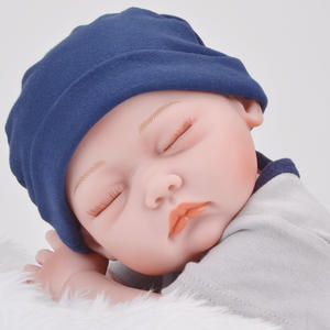 Muñeca Reborn de Silicona Hecha a Mano de 45 cm, Recién Nacido, 8 Pulgadas, Silicona Suave, Vinilo, Muñecas Reborn Baratas en Venta, Bebé Boneca Reborn de Silicona - Product Image 5