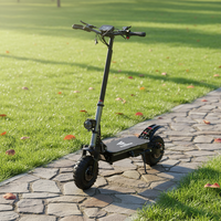 Trottinette électrique pliable 60V 6000W pour adultes, légère, pour les trajets urbains, avec un design intelligent à 2 roues