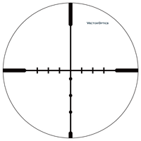 Lunette de chasse robuste de haute qualité Vector Optics Hugo 6-24x50 avec grossissement 24x, vente en gros d'usine