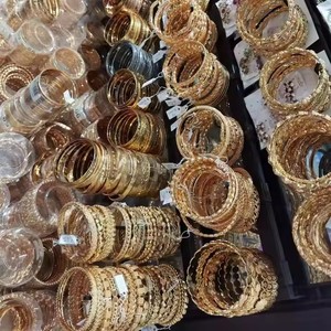 سوار ذهبي أفريقي معصم ذهبي لا يصدأ مقاوم للماء سوار خصم مجوهرات مختلطة متنوعة - Product Image 1