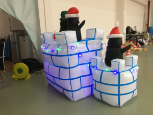 Giáng Sinh <span class=keywords><strong>Inflatable</strong></span> <span class=keywords><strong>Penguin</strong></span> Lều Tuyết Để Trang Trí - Product Image 6