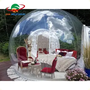 Romantis Transparan Inflatable Gelembung Pohon Tenda Inflatable Camping Tent untuk Outdoor