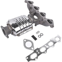 Konverter Katalitik Antian Baja Tahan Karat Euro VI Retrofit/Upgrade untuk Hyundai Elantra 2004-2012 Tiburon 2007-2008