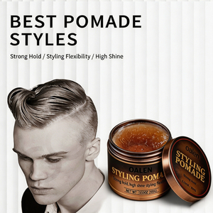 Cire capillaire à tenue extrême de marque privée, brillance élevée, coiffage classique, pommade capillaire pour hommes - Product Image 5