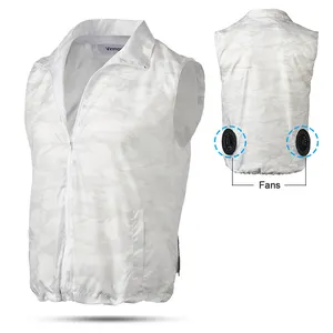 Most Competitive Price 5V Air Conditioned Cooling Fan Vest in Summer Sale Fan Cooling Cloth