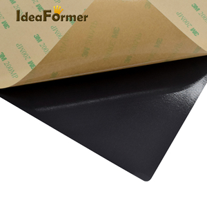 แผ่นแม่เหล็กสำหรับเครื่องพิมพ์ <span class=keywords><strong>3</strong></span> มิติ New Ideaformer ขนาด 150/200/214/220/235/310 มม. แบบสี่เหลี่ยม พร้อมเทปยืดหยุ่นสำหรับพื้นผิวสีดำ - Product Image 3
