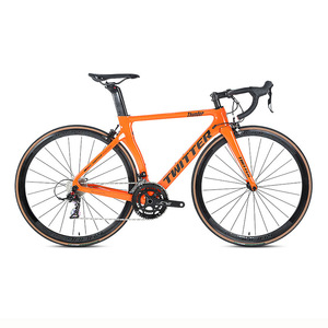 Bicicleta de Carretera Thunder 700C con Cuadro de Carbono, Bicicleta de Carreras Ligera con Asiento Cómodo - Product Image 2