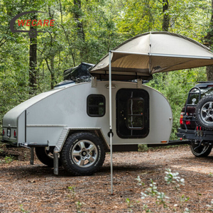 Prix d'usine Petite <span class=keywords><strong>caravane</strong></span> de camping Australian Standard Travel Trailer <span class=keywords><strong>Mini</strong></span> Off Road Teardrop Camper Trailer à vendre - Product Image 5