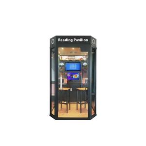 ตู้คาราโอเกะขนาดเล็กพกพา บูธ KTV แบบเคลื่อนที่ ห้องร้องเพลงพร้อมเล่นทันที บูธบันเทิงดนตรีในร่ม - Product Image 2