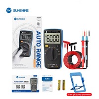 Multimètre numérique SUNSHINE DT-101N, manuel, haute précision, auto-étalonnage, pour la réparation électronique de téléphones