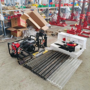 Mỏ di động thăm dò địa chất nước giếng khoan giàn khoan lõi mẫu đất Giàn Khoan - Product Image 4