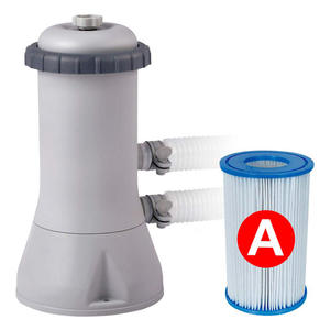 <span class=keywords><strong>INTEX</strong></span> 26702 305x76CM rond gris clair famille amusant cadre au-dessus du <span class=keywords><strong>sol</strong></span> en acier cadre <span class=keywords><strong>piscine</strong></span> avec filtre pompe ensemble - Product Image 6