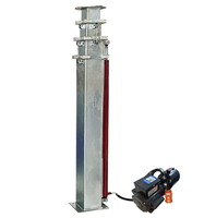 Mât télescopique hydraulique robuste de 4 m, 5 m, 6 m pour caméra solaire CCTV