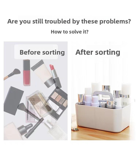 Portable Lightweight PP Cloth <b>Storage</b> Box Handle Stackable PS Household Organizer Compartments Rectangle Home Injection - Product Image 5