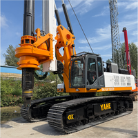 Foreuse de pieux de 50 m de profondeur DR-220 - Foreuse robuste avec moteur Cummins pour l'ingénierie civile