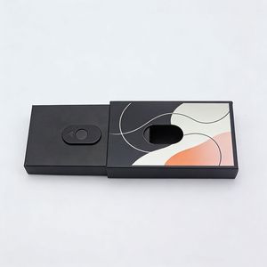 Boîte rigide jetable vide avec bouton de sécurité enfant, style tiroir, avec logo personnalisé, pelliculage mat et revêtement UV, pour 1g 2g - Product Image 3