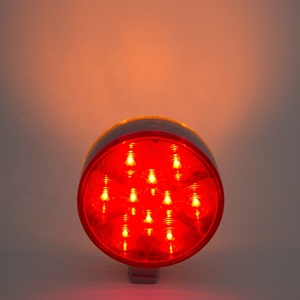 12V 24V double side <span class=keywords><strong>Led</strong></span> Xe tải đèn <span class=keywords><strong>LED</strong></span> tín hiệu đánh dấu và giải phóng mặt bằng ánh sáng <span class=keywords><strong>4</strong></span> "Vòng lần lượt đèn cho Trailer - Product Image 5