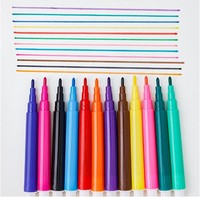 12 couleurs conseils permanent artiste graffiti à base d'alcool marqueur stylo ensemble croquis dessiner marqueurs avec boîte conçue