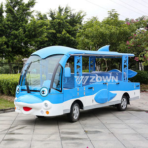 CE Approved Pure Electric Tour Bus Custom Design Long <b>Range</b> Low Cost for Hotel Villa Amusement Park Daily Short Shuttle Service - Product Image 1