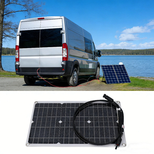 Panneau solaire monocristallin portable haute efficacité 20W (21,5 % de rendement) avec protection contre les surcharges pour camping, marine et extérieur - Product Image 6