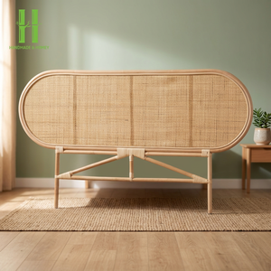 Cama Plegable de Pared con Marco de Ratán, Diseño Ensamblado, Tamaño y Color Personalizables, Directo de Fábrica en Vietnam - Product Image 1