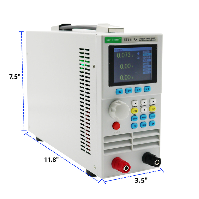ET5410A+ Load Bank 400W 150V 40A East Tester Programmable DC Electronic Load Battery Testing