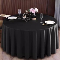 Nappe de mariage ronde anti-taches LuxuryJacquard à la mode nappe imperméable à l'huile