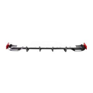 Behi Parachoques Trasero Lip Cove Dry Carbon Fiber Difusor de Parachoques Trasero BodyKit para Clase G W464 W463A B700 Upgrades B900 Nueva Condición - Product Image 2