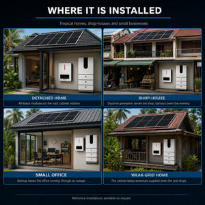 Set Energetico Residenziale Montabile a Parete o con Ruote, Capacità e Configurazione Concordati nel Tuo Preventivo - Product Image 4