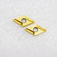 Insert Cermets DNMG150404 Lame céramique en métal revêtue de PVD R-VF pour découpe CNC Insert de machine d'origine