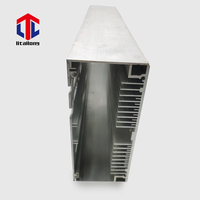 Boîtier de profilé d'extrusion d'aluminium CNC boîtier de dissipateur de chaleur PCB boîtier de boîte de jonction électronique en métal personnalisé en métal