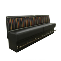 S094 Restaurant Stand Sofa Sitz Tisch Stühle Set Möbel Leder Couch Sitzbank Samt Sitz Tisch Stühle für Cafe Bar