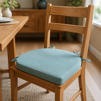 Coussin de siège de bureau ergonomique moderne gris foncé avec mousse à mémoire de forme, antidérapant et amovible, lavable pour chaise, bureau, maison, travail