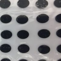 Filtre infrarouge longue portée Rehoboth 760 nm en verre, transmission lumineuse de 82-86 %, sans revêtement, pour vision nocturne, moniteur, filtre de soudage, noir 1