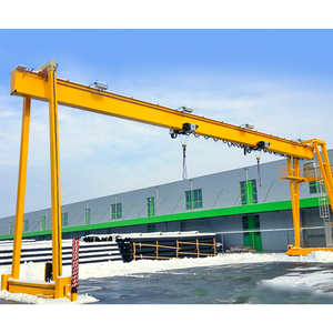 Grue à portique à poutre unique 5t avec palan électrique pour le travail en plein air - Product Image 2