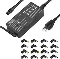 CE FCC ROHS 90W Universele Reisstroomadapter voor Laptops, 10-15 tips, DC OTP compatibel //ASUS// 24 maanden garantie