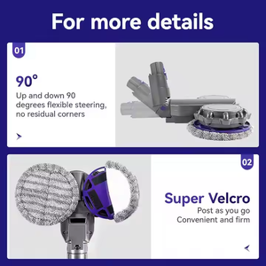 <span class=keywords><strong>Brosse</strong></span> <span class=keywords><strong>motorisée</strong></span> améliorée pour aspirateur de sol, tête de vadrouille universelle pour les aspirateurs sans fil <span class=keywords><strong>Dyson</strong></span> <span class=keywords><strong>V6</strong></span>/V7/V8/V10/V11/V12/V15 - Product Image 3