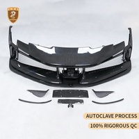 Upgrade Ferrari SF90 ke SF90 XX: Rakitan Bumper Depan, Side Skirt, Diffuser Belakang, Kap Mesin, Lampu Belakang LED, Bodykit