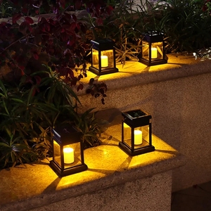 Đèn Led Treo Sân Hiên Chiếu Sáng Đèn Pin Trang Trí Giáng Sinh Ngoài Trời Bằng Năng Lượng Mặt Trời Hình Hoa - Product Image 3