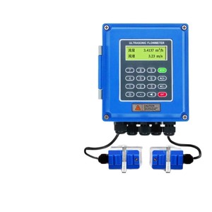 Hj スプリット クランプオン プラスチック製水用超音波流量計 モデル 3.2 大型画面表示 高精度 (+-1%) 測定 壁 - Product Image 5