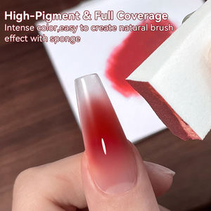 Paleta de Gel para Pintar Uñas UR SUGAR Pat Pat, Libre de HEMA y TPO, Transferencia Múltiple, Estampado de Arte de Uñas, Paleta de Pintura de Gel de un Solo Trazo, Color Completo - Product Image 4