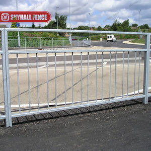 Barandilla peatonal Cercado Barreras peatonales de metal para construcción de carreteras - Product Image 6