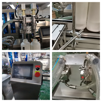 Machine de remplissage de liquides à double tête contrôlée par un servomoteur pour les lignes de production alimentaire et cosmétique