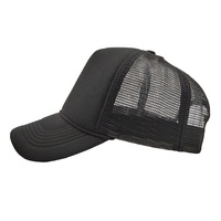 Venta al por mayor barato negro promocional personalizado regalo publicidad espuma malla hombres deportes camionero red gorra y sombreros