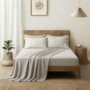 Set <span class=keywords><strong>in</strong></span> Tencel Poliestere 300TC di Grado Professionale con Cuciture Rinforzate e Finitura Antipiega, Vendita Diretta dalla Fabbrica per Settore Sanitario e Alberghiero - Product Image 3