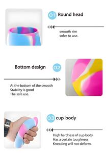 Verres à vin incassables en silicone en forme d'œuf, sans pied, avec logo personnalisé, réutilisables pour les fêtes, le camping, les plages et les bateaux - Product Image 4