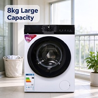 Mesin Cuci Bukaan Depan Rumah Tangga 8/12/15kg BLDC Inverter Steam Clean Self Cleaning Drum Laundry Washer Operasi Senyap