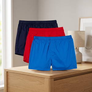Calzoncillos bóxer de fibra plateada antirradiación EMF para hombre, ropa interior transpirable de punto con cintura, protección contra WIFI 5G RF - Product Image 3